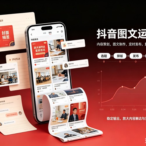前进抖音图文代运营服务